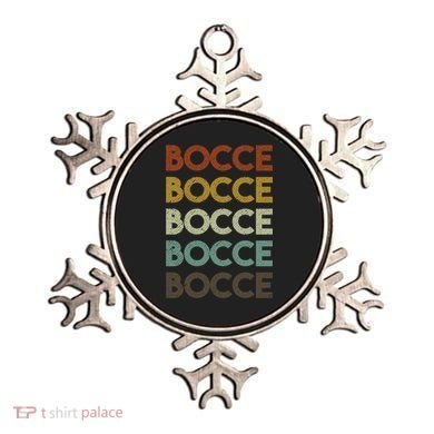 Retro Bocce Ball Cool Gift Ornament