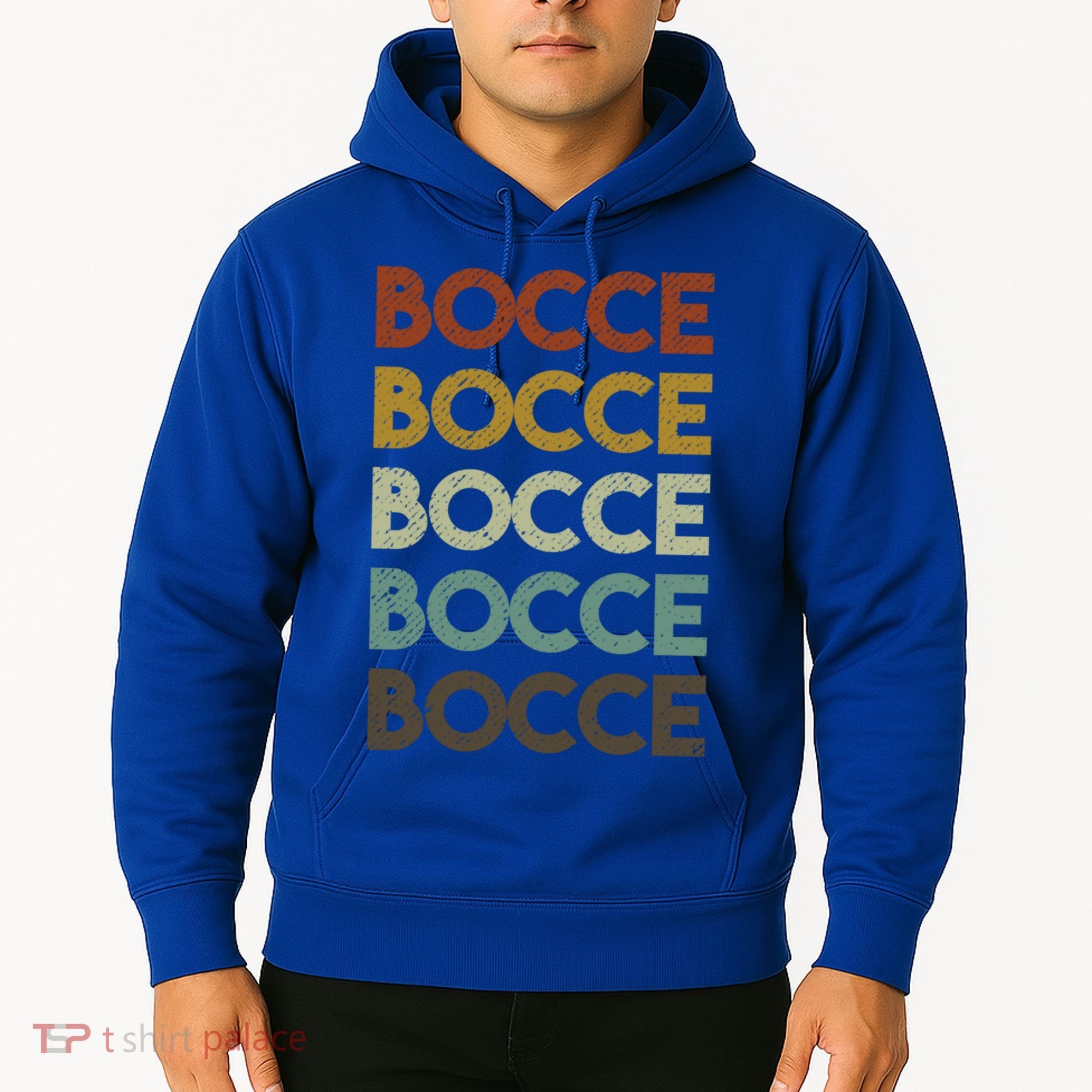 Retro Bocce Ball Cool Gift Hoodie