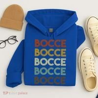 Retro Bocce Ball Cool Gift Hoodie thumb 4