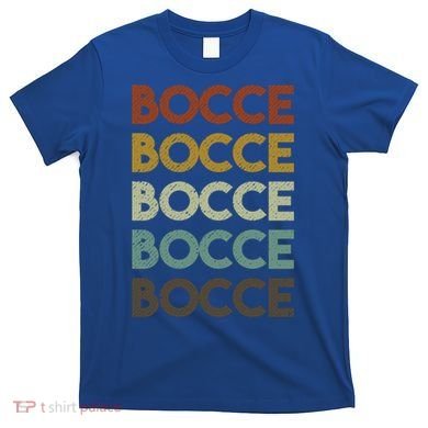 Retro Bocce Ball Cool Gift T-Shirt