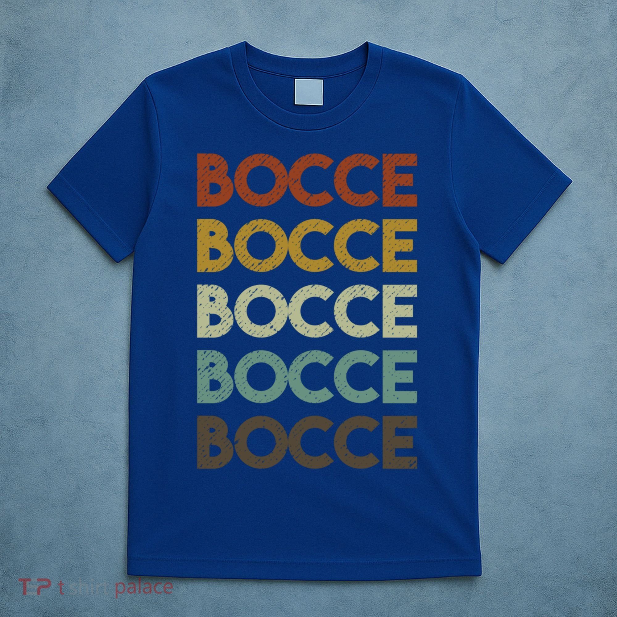 Retro Bocce Ball Cool Gift T-Shirt