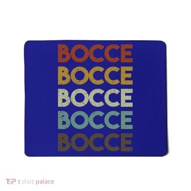 Retro Bocce Ball Cool Gift Mousepad