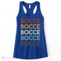 Retro Bocce Ball Cool Gift Women's Tank Top thumb 0