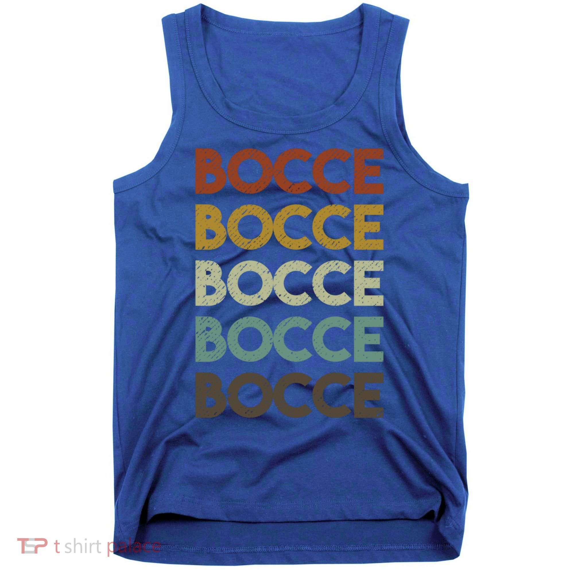 Retro Bocce Ball Cool Gift Tank Top