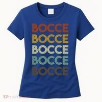 Retro Bocce Ball Cool Gift Women's T-Shirt thumb 0