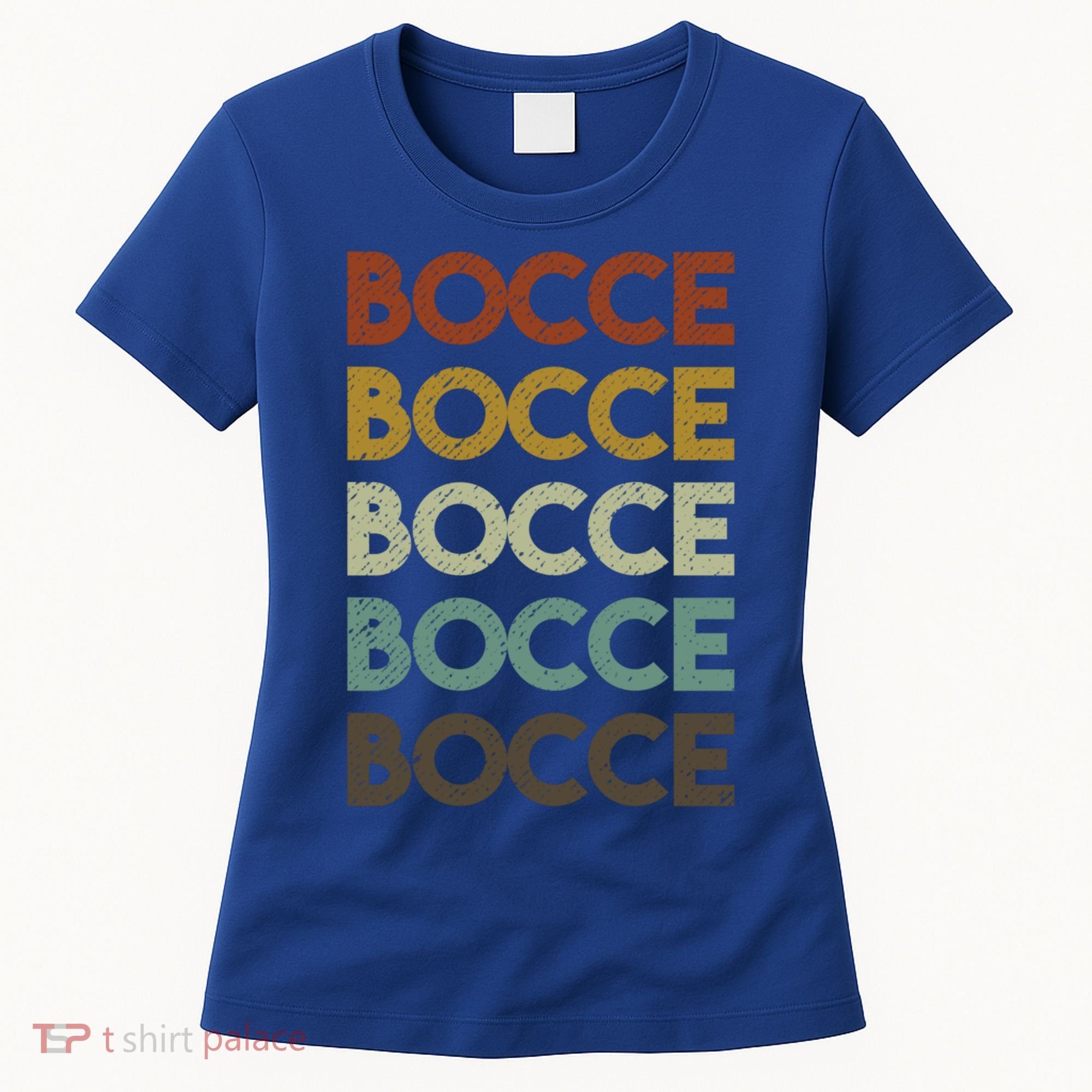 Retro Bocce Ball Cool Gift Women's T-Shirt