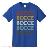 Retro Bocce Ball Cool Gift Kids T-Shirt thumb 0