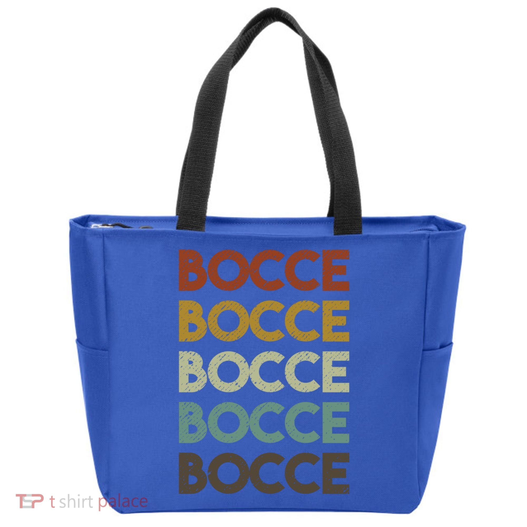 Retro Bocce Ball Cool Gift Tote Bag