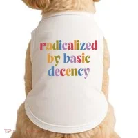 Radicalized By Basic Decency Women Doggie Tank thumb 0