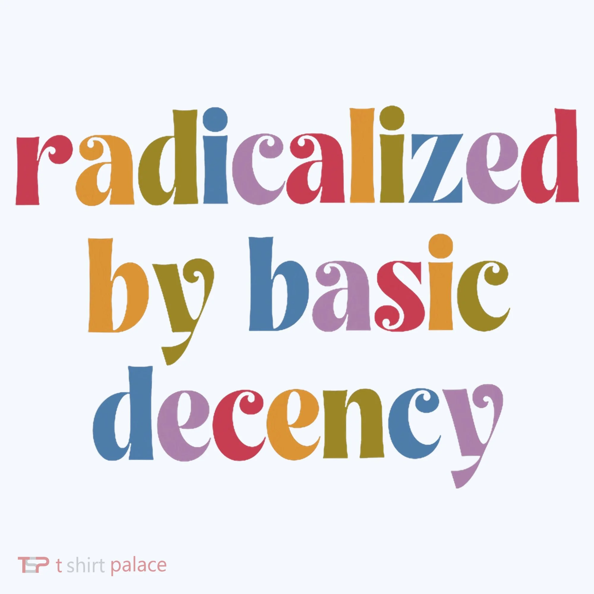 Radicalized By Basic Decency Women Doggie Tank