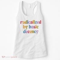 Radicalized By Basic Decency Women Women's Tank Top thumb 0