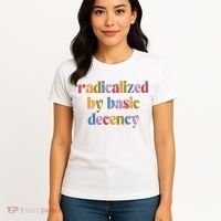 Radicalized By Basic Decency Women Women's T-Shirt thumb 4