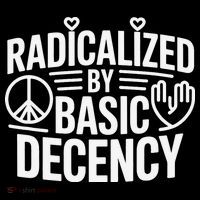 Radicalized By Basic Decency Protest Resist Persist Pajama Set thumb 2