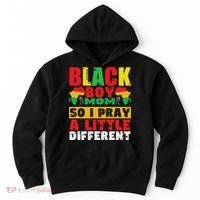 Religious Black Boy Mom Mama Black History Month African Hoodie thumb 0