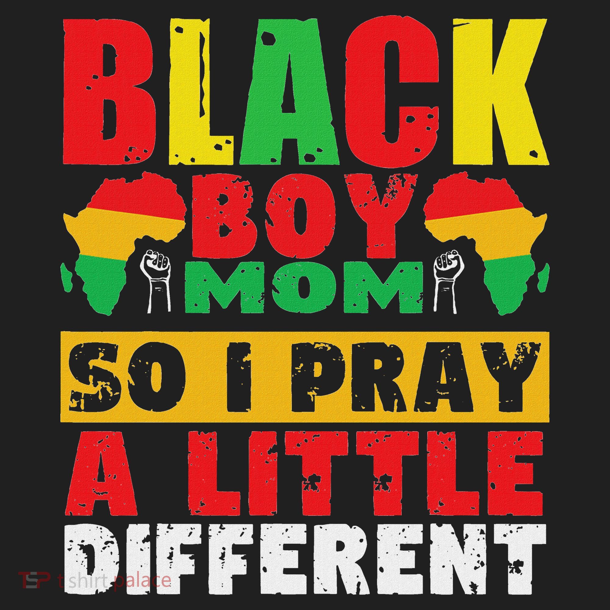 Religious Black Boy Mom Mama Black History Month African Beanie