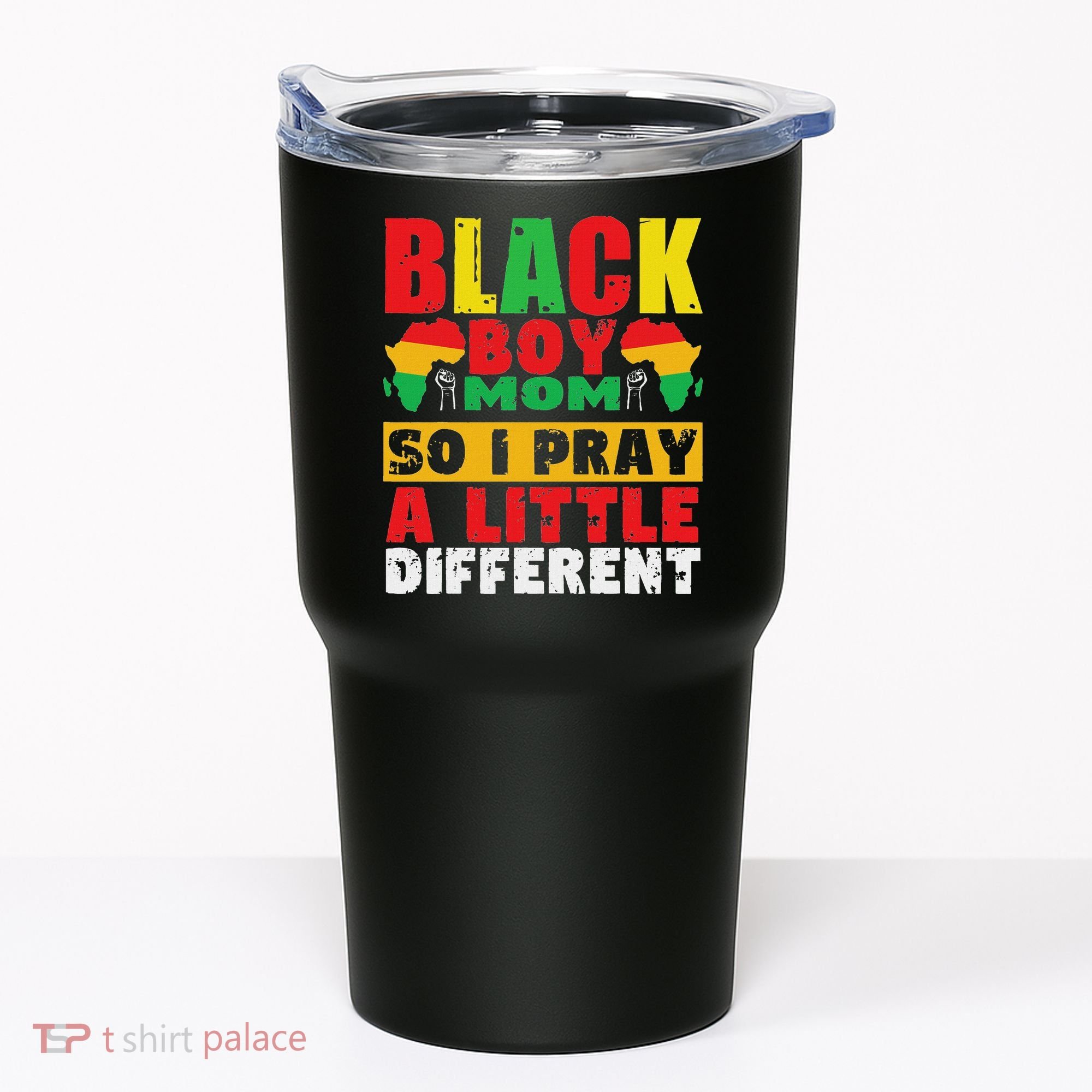 Religious Black Boy Mom Mama Black History Month African Tumbler