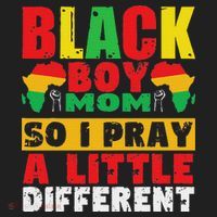 Religious Black Boy Mom Mama Black History Month African Tumbler thumb 3
