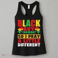 Religious Black Boy Mom Mama Black History Month African Women's Tank Top thumb 3