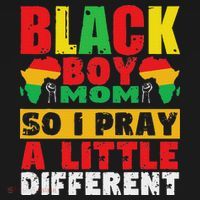 Religious Black Boy Mom Mama Black History Month African Visor thumb 3
