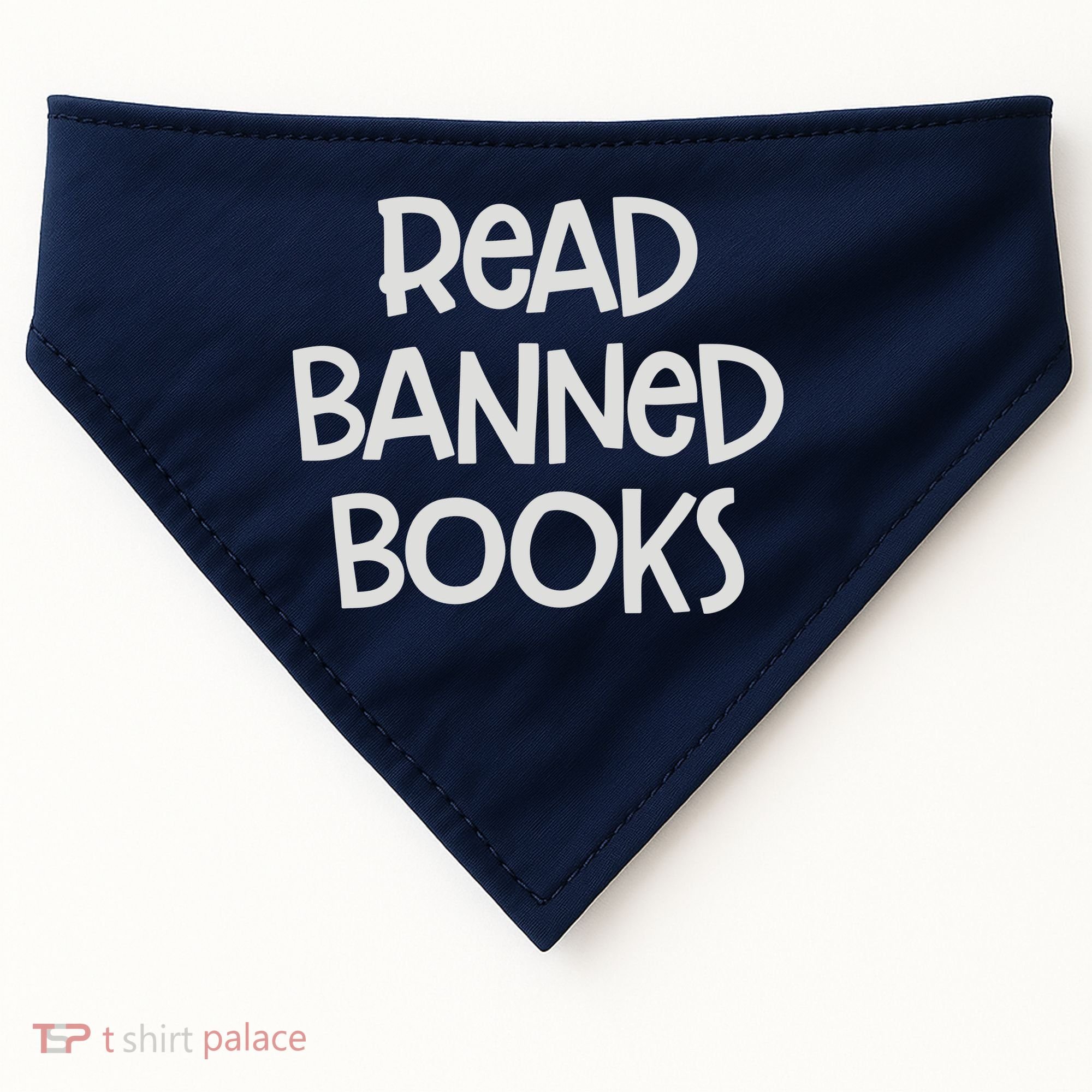Read Banned Books USA-Made Doggie Bandana