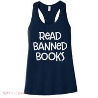 Read Banned Books Women's Tank Top thumb 0