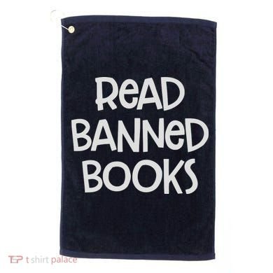 Read Banned Books Golf Towel