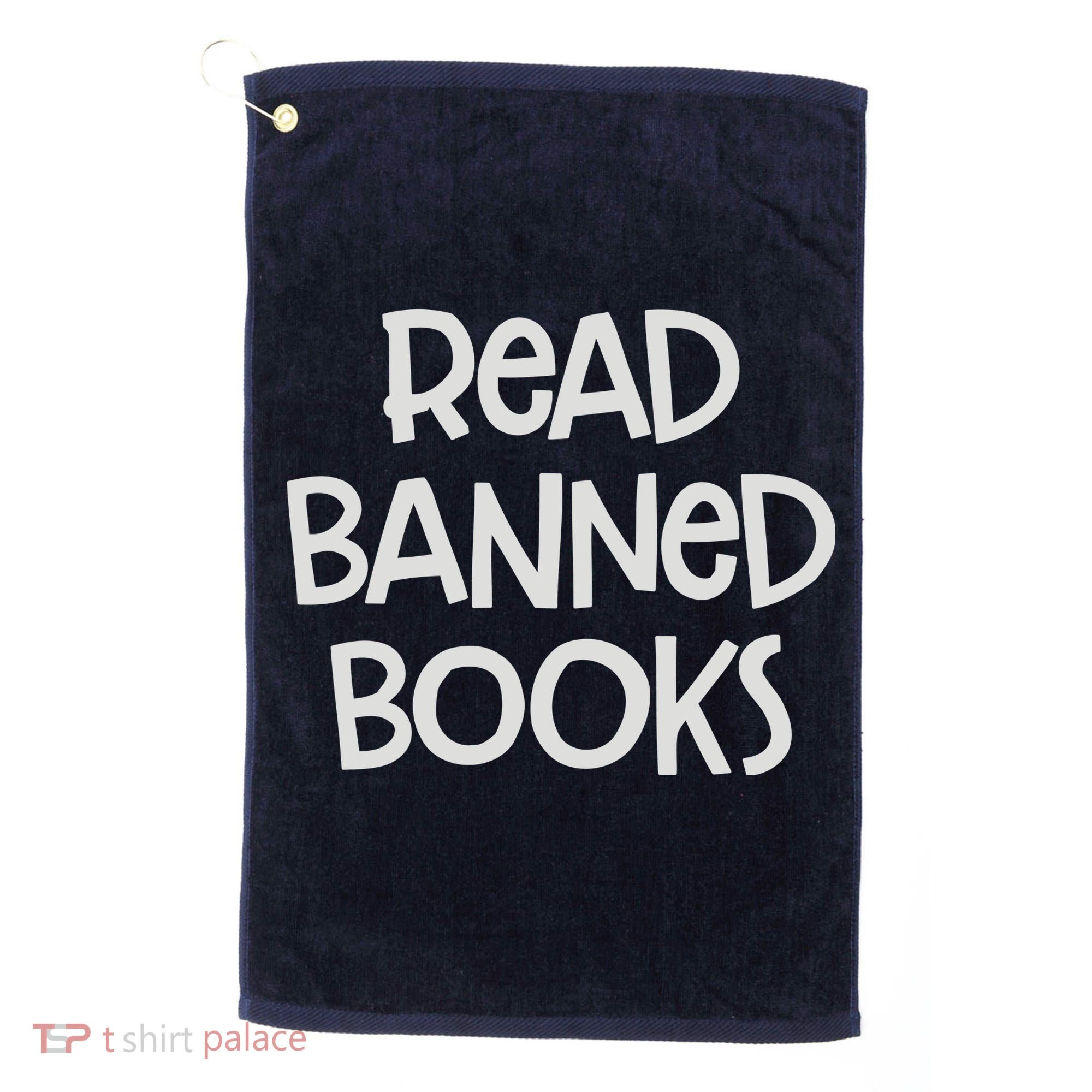Read Banned Books Golf Towel