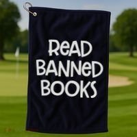 Read Banned Books Golf Towel thumb 1