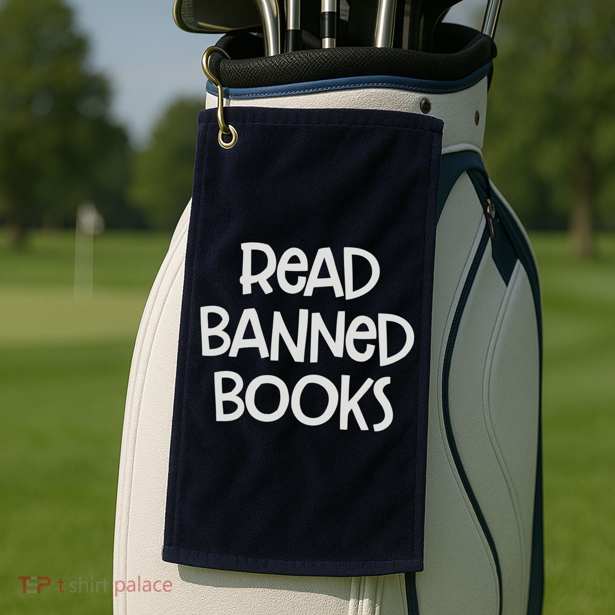 Read Banned Books Golf Towel