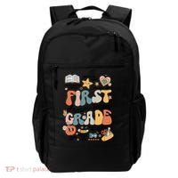Retro Bye Bruh First Grade Happy Last Day Of School Backpack thumb 0