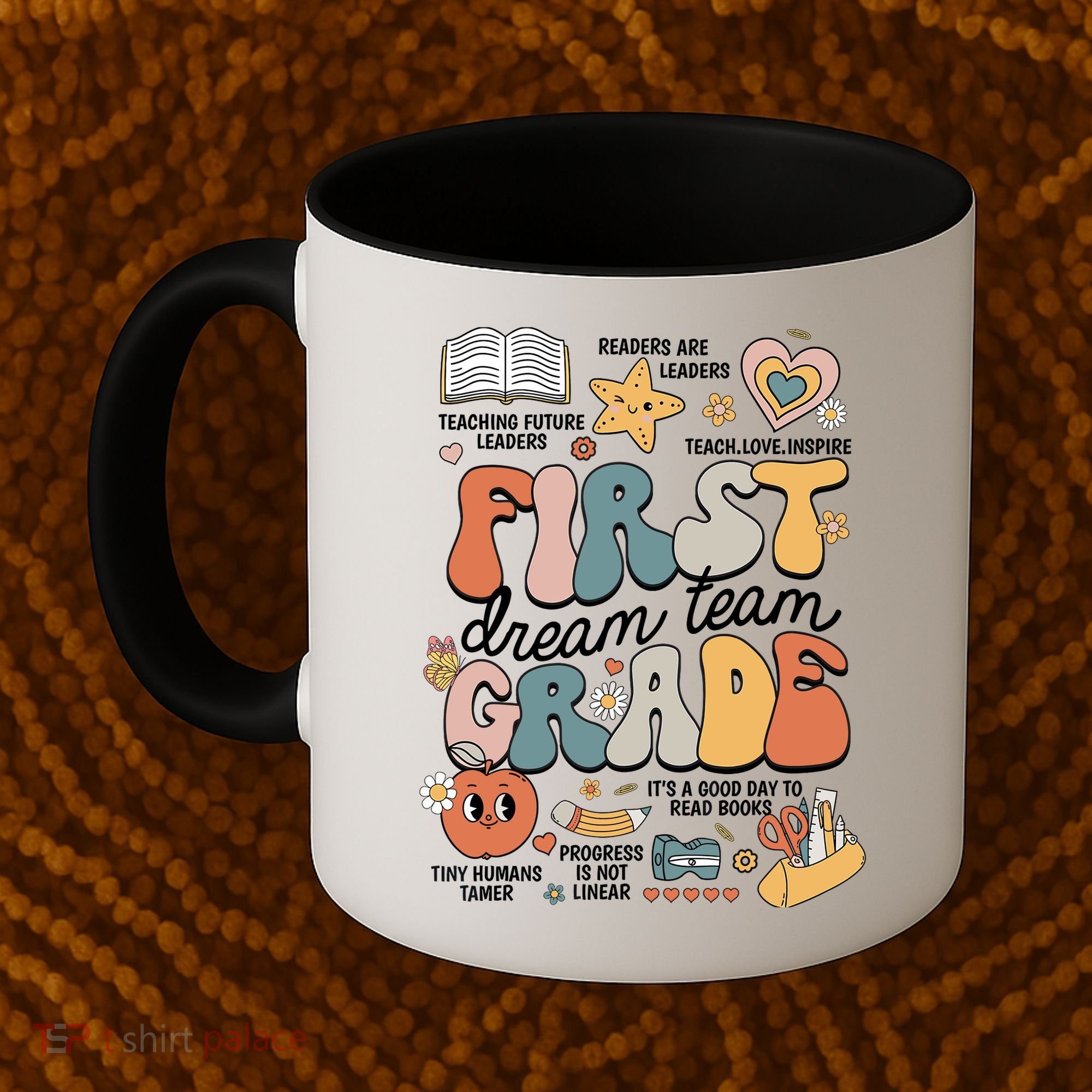 Retro Bye Bruh First Grade Happy Last Day Of School Coffee Mug