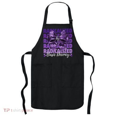 Radicalized By Basic Decency Coquette Bow For Women Apron