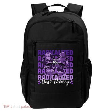 Radicalized By Basic Decency Coquette Bow For Women Backpack