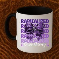 Radicalized By Basic Decency Coquette Bow For Women Coffee Mug thumb 2