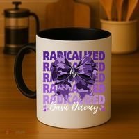 Radicalized By Basic Decency Coquette Bow For Women Coffee Mug thumb 4