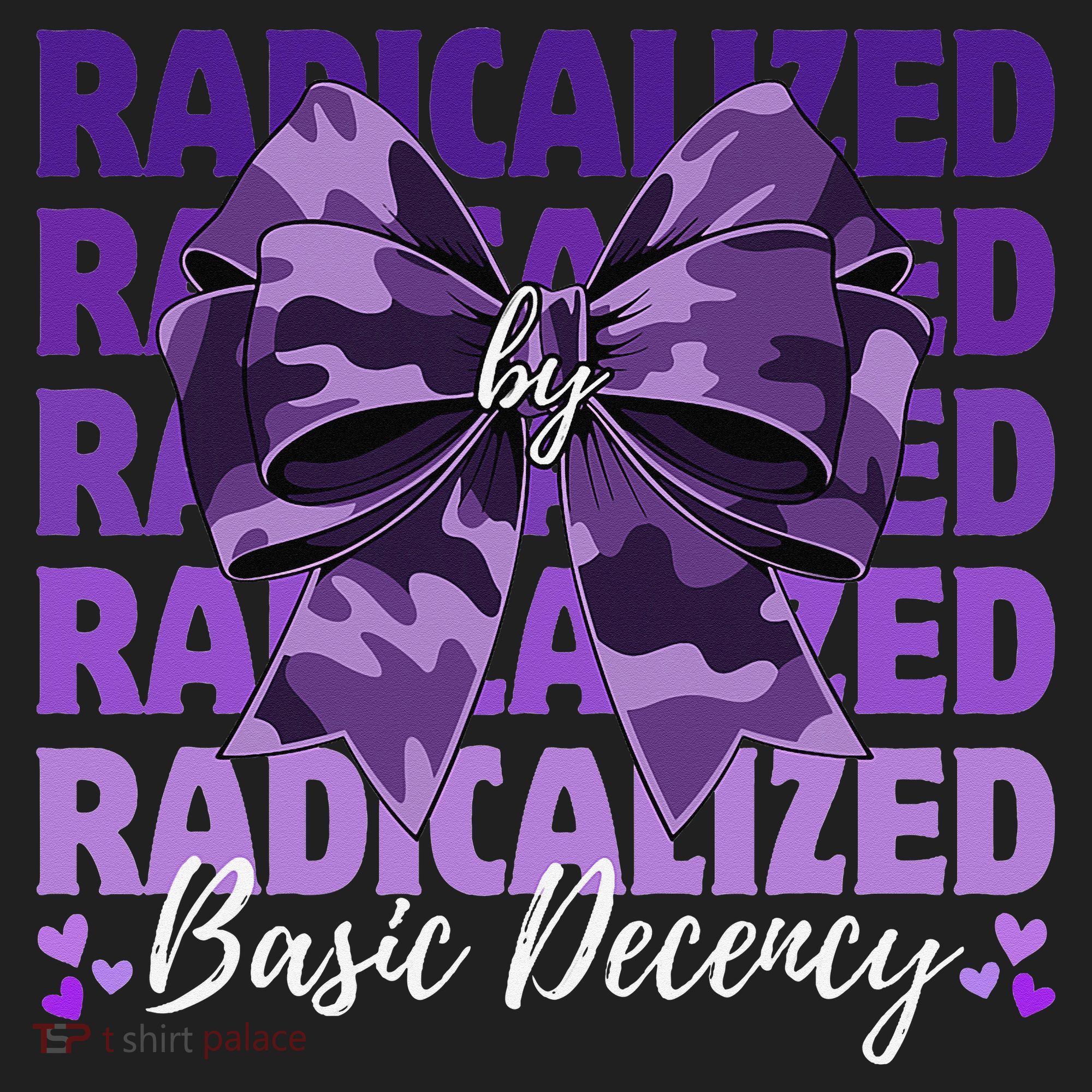 Radicalized By Basic Decency Coquette Bow For Women Tumbler