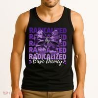 Radicalized By Basic Decency Coquette Bow For Women Tank Top thumb 3