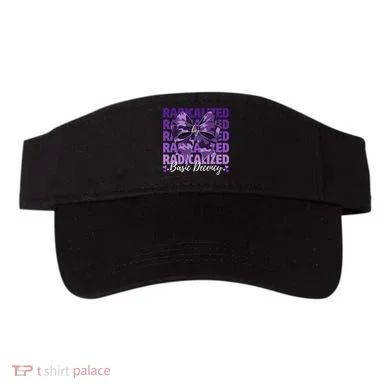 Radicalized By Basic Decency Coquette Bow For Women Visor