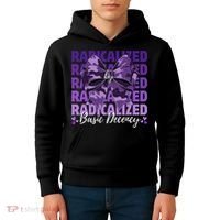 Radicalized By Basic Decency Coquette Bow For Women Kids Hoodie thumb 4