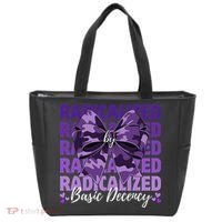 Radicalized By Basic Decency Coquette Bow For Women Tote Bag thumb 0