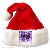 Radicalized By Basic Decency Coquette Bow For Women Santa Hat thumb 0