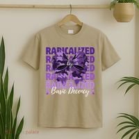 Radicalized By Basic Decency Coquette Bow For Women T-Shirt thumb 2
