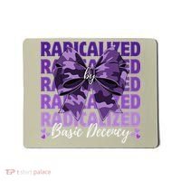 Radicalized By Basic Decency Coquette Bow For Women Mousepad thumb 0
