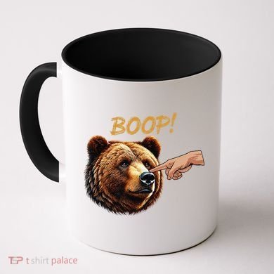 Retro Boop Bear Nose Boop Funny Coffee Mug