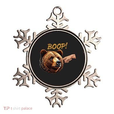 Retro Boop Bear Nose Boop Funny Ornament