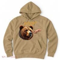 Retro Boop Bear Nose Boop Funny Hoodie thumb 0