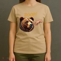Retro Boop Bear Nose Boop Funny T-Shirt thumb 4