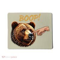 Retro Boop Bear Nose Boop Funny Mousepad thumb 0
