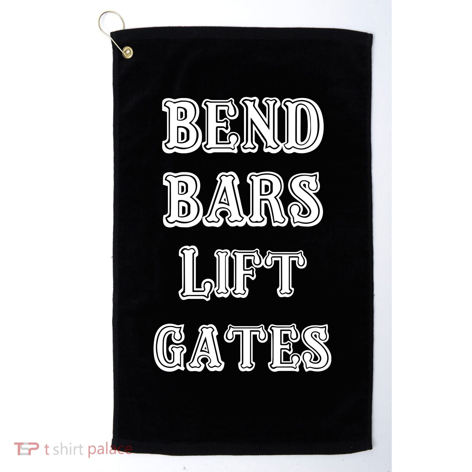 Roguecaliber Bend Bars Lift Gates Golf Towel