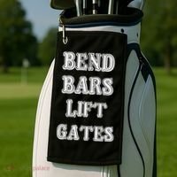 Roguecaliber Bend Bars Lift Gates Golf Towel thumb 2